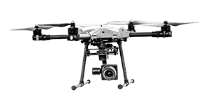 Géomètre, mesure avec drone